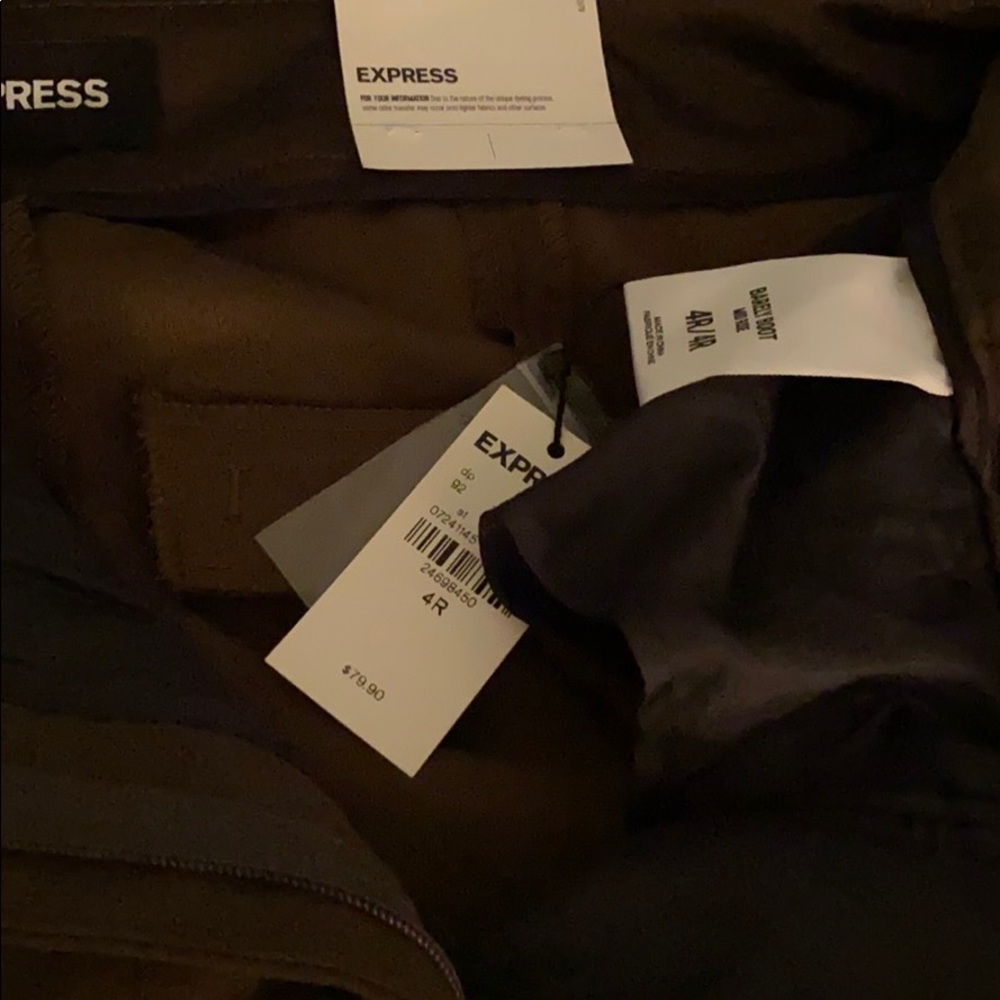 Express Barely Boot Midrise pants size 4 - Picture 3 of 3